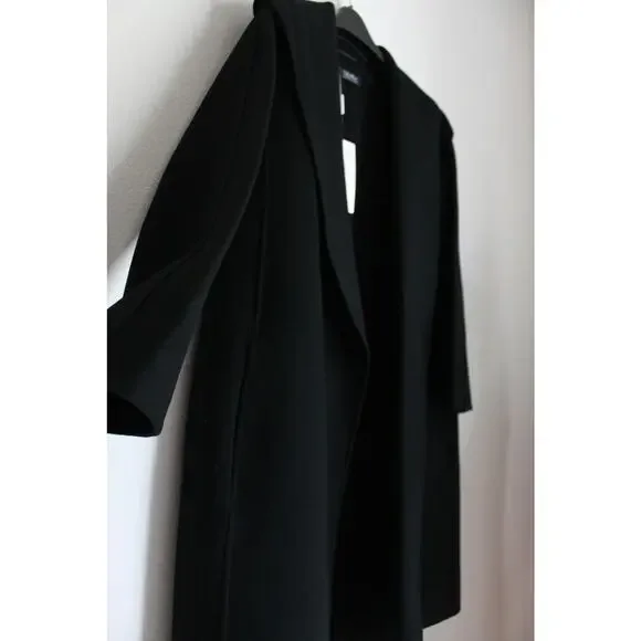 'S Max Mara belted virgin-wool coat, Black, Size 0 - Picture 2 of 10